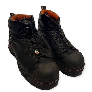 Timberland Pro steel toe work boot black size 10W
